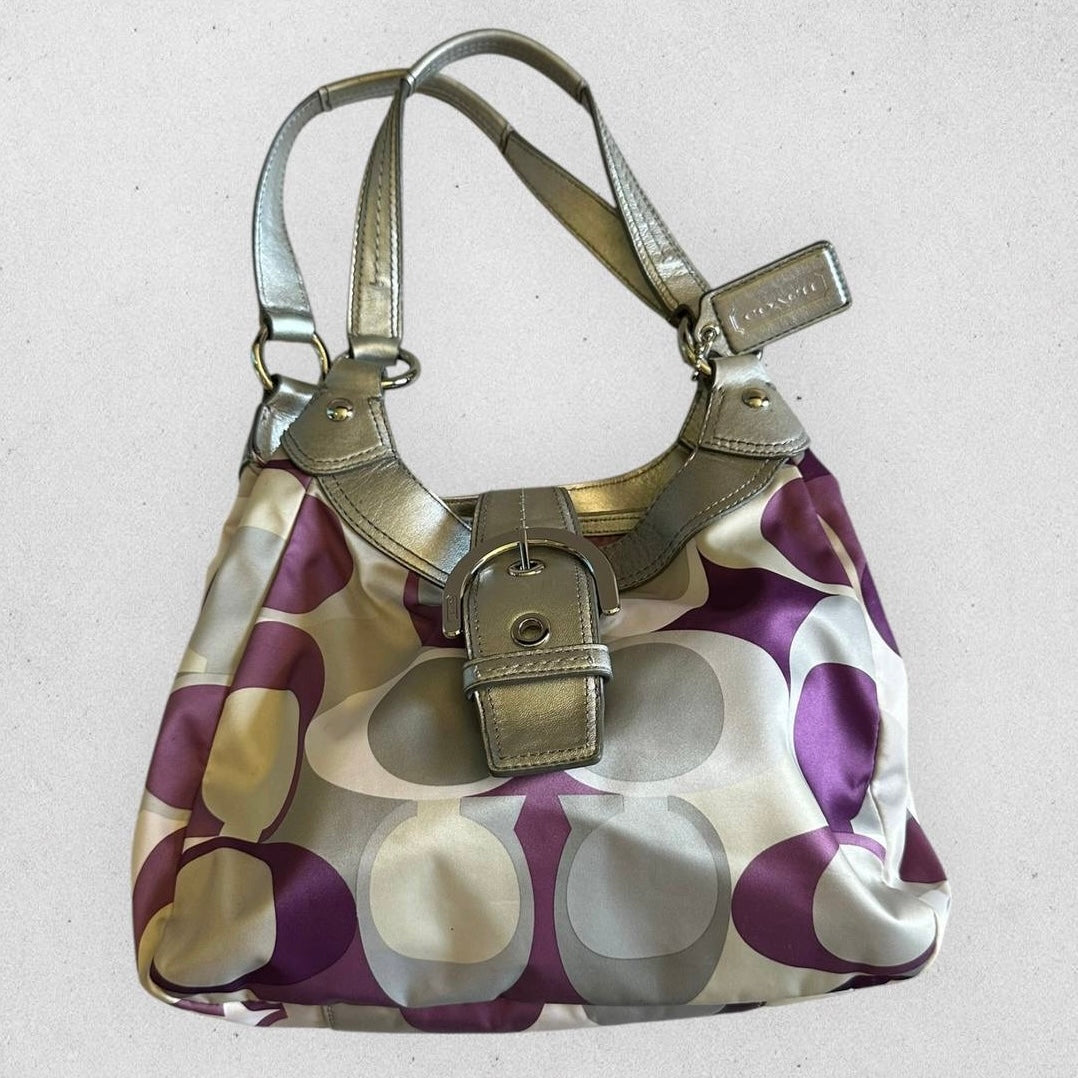 Authentic Vintage Coach Soho Signature  Tote Bag