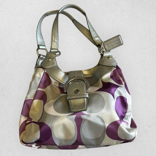 Authentic Vintage Coach Soho Signature  Tote Bag