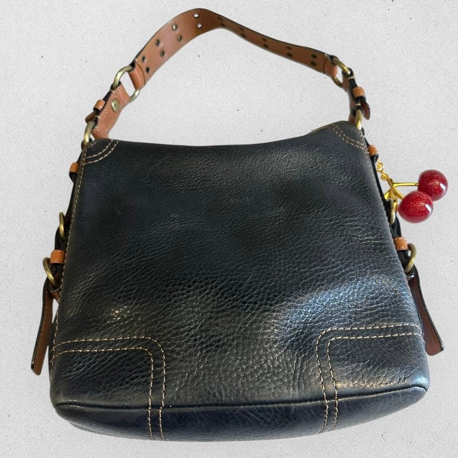 Authentic Vintage Coach Chelsea Pebble Leather Shoulder Bag