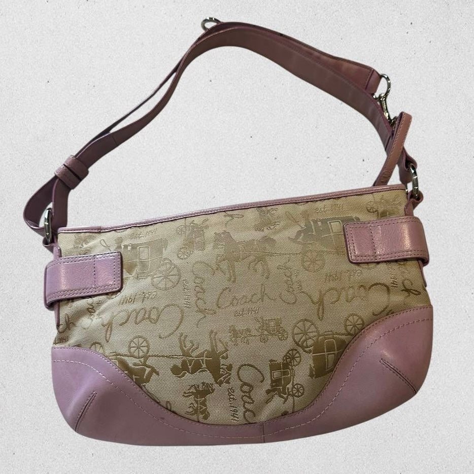 Authentic Vintage Coach Signture  Shoulder/Crossbody Bag