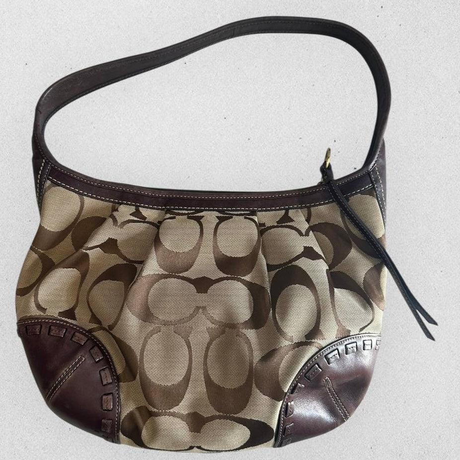 Authentic Vintage Coach Ergo Signature Hobo Bag