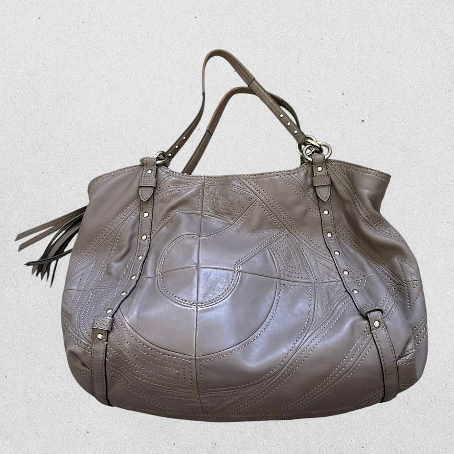 Authentic Vintage Coach Alexandra Leather Tote Bag