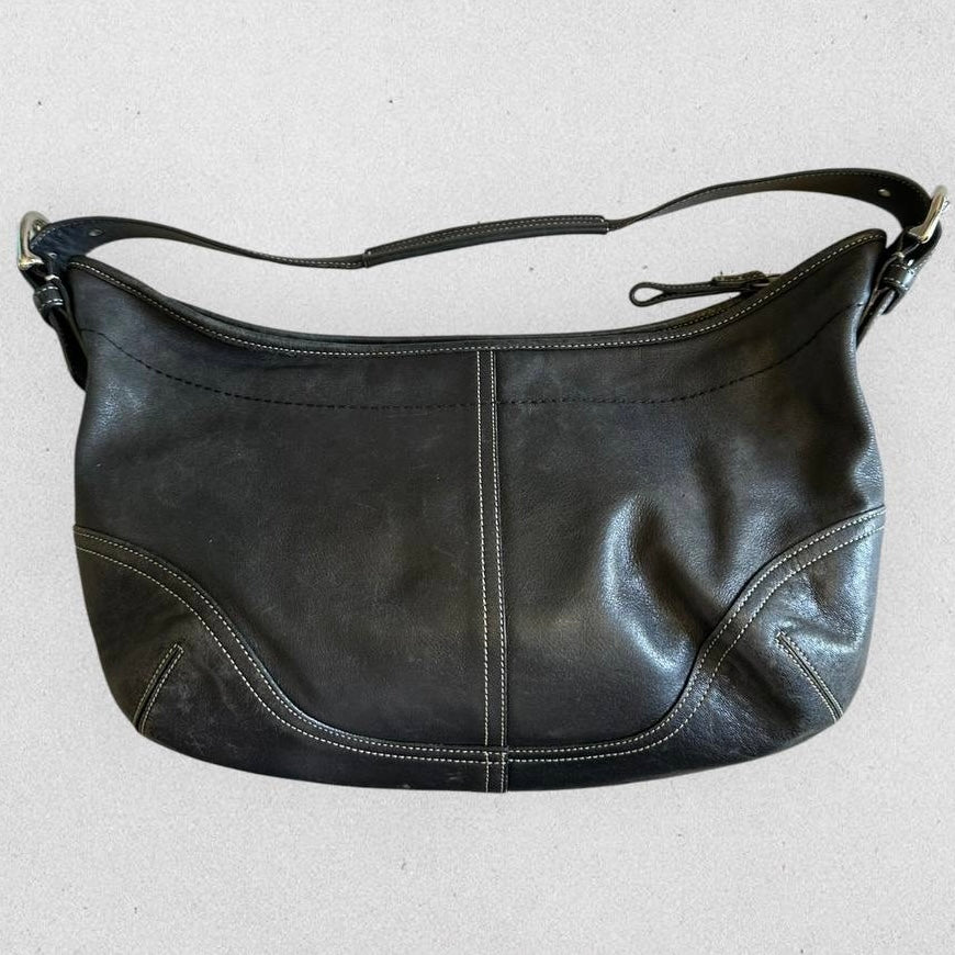 Authentic Vintage Coach Leatherr Hobo Bag