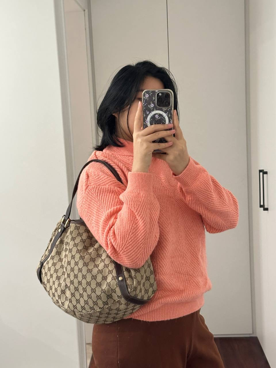 Authentic Vintage Gucci Abbey Tote Bag
