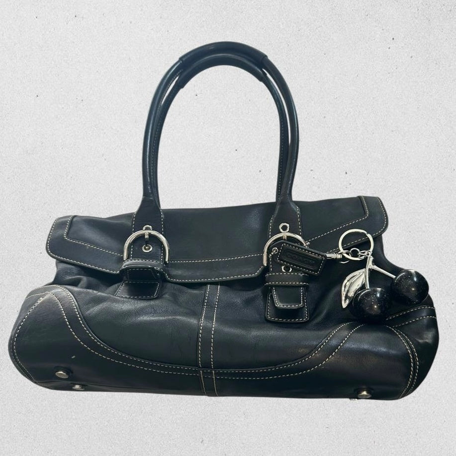 Authentic Vintage Coach Soho Flap Satchel Shoulder Bag