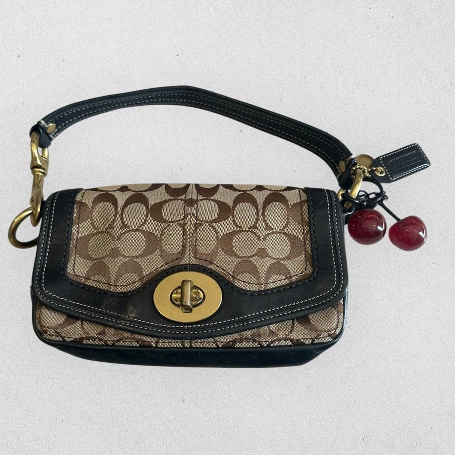 Authentic Vintage Coach 65th Anniversary Legacy Stripe Bag