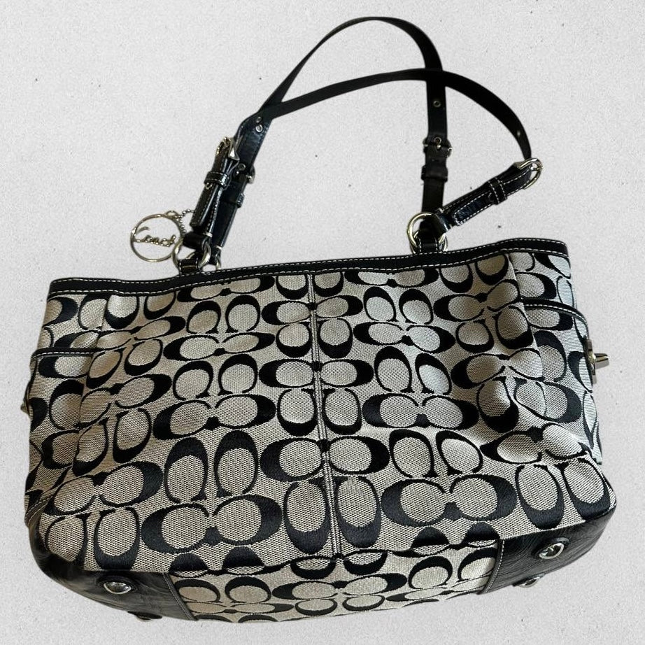 Authentic Vintage Coach Signature Tote Bag