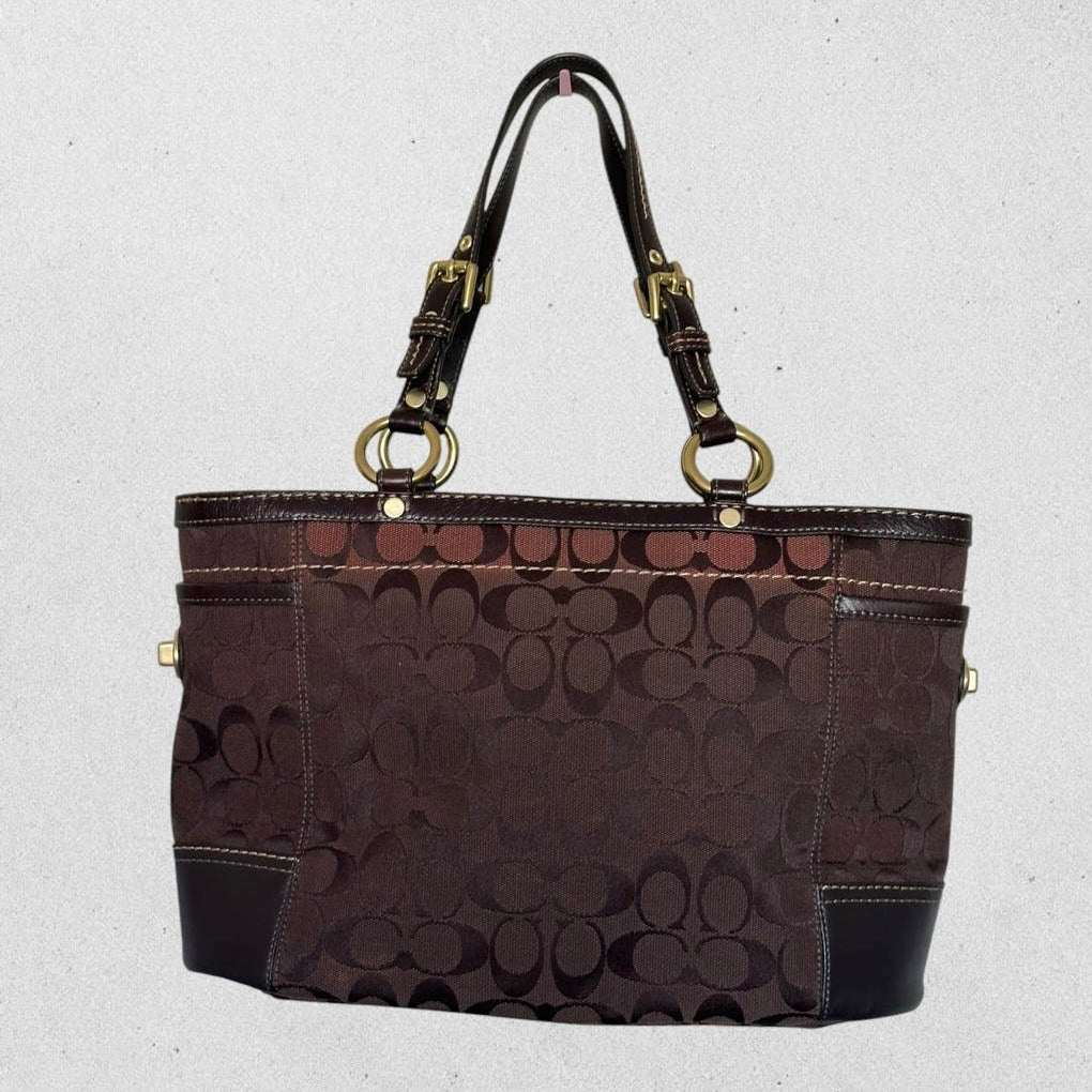 Authentic Vintage Coach Legacy Signature Tote Bag