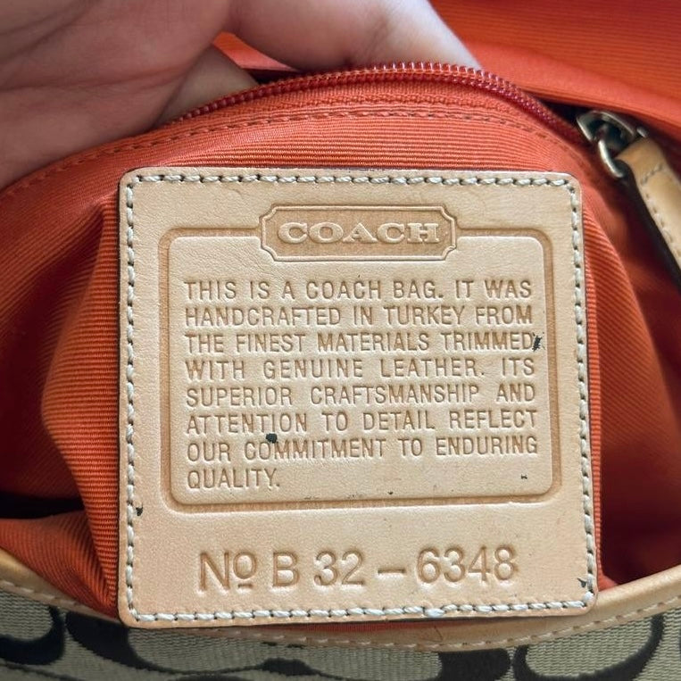 Authentic Vintage Coach Hamptons Small Shoulder Bag