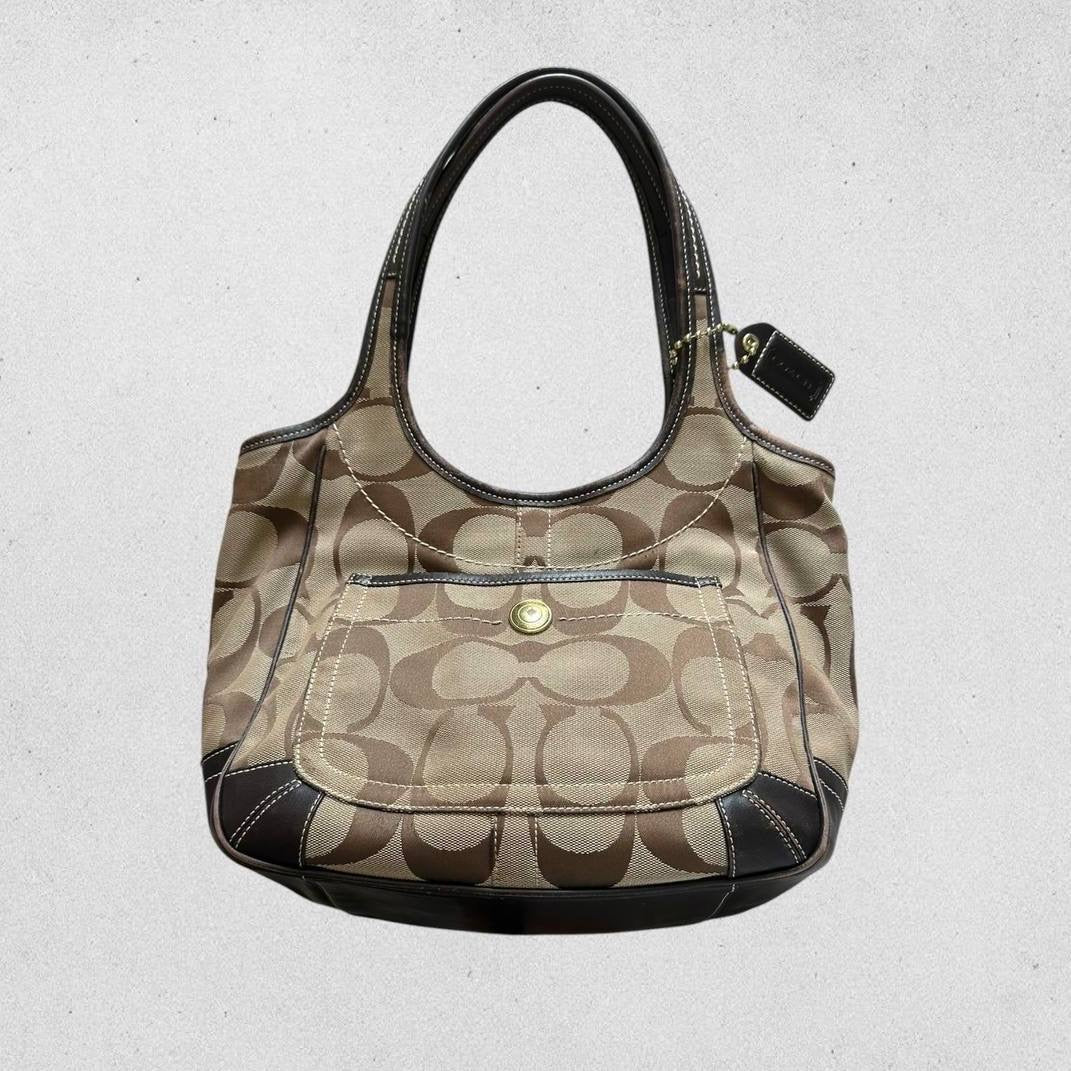 Authentic Vintage Coach Ergo Signature Shoulder Bag