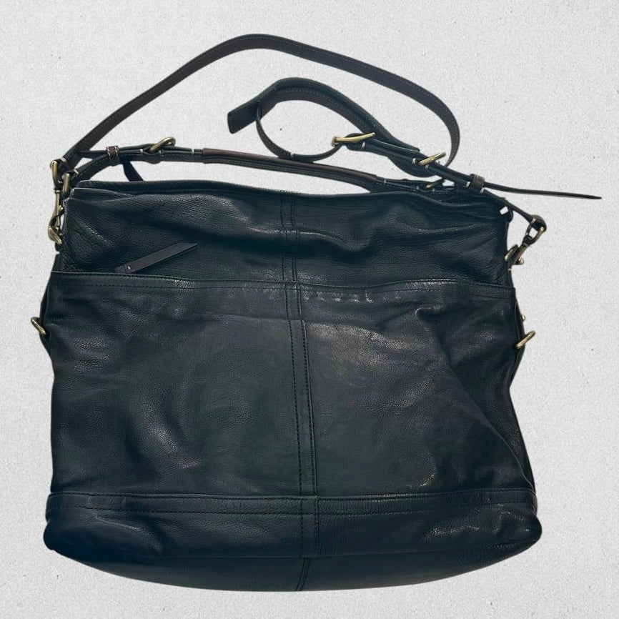 Authentic Vintage Coach Harrison East West Leather Tote Bag