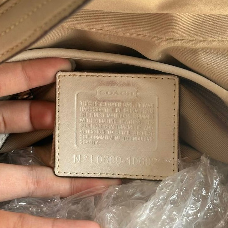 Authentic Vintage Coach Signature Soho Shoulder Bag Rare