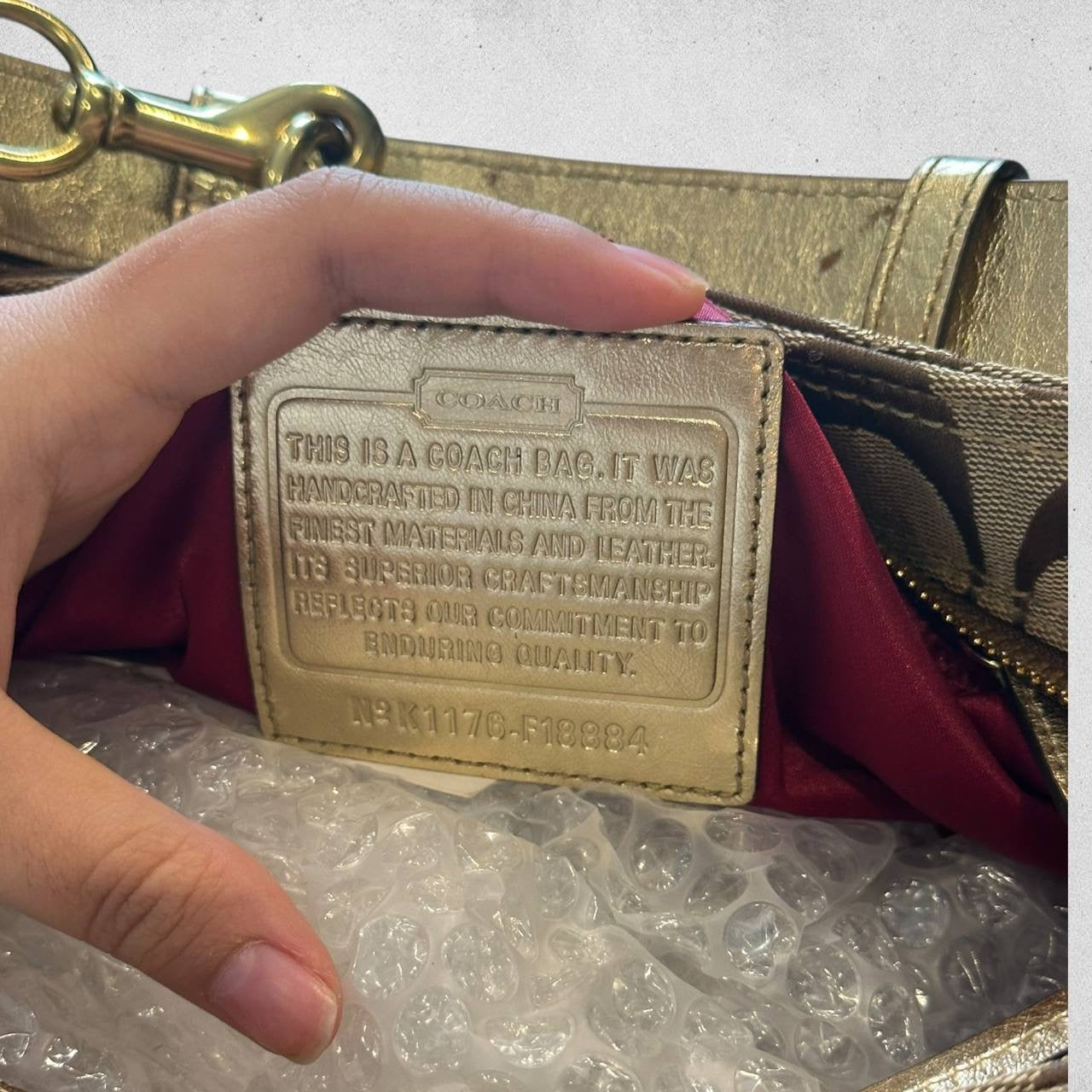 Authentic Vintage Coach Poppy Shoulder/Crossbody Bag