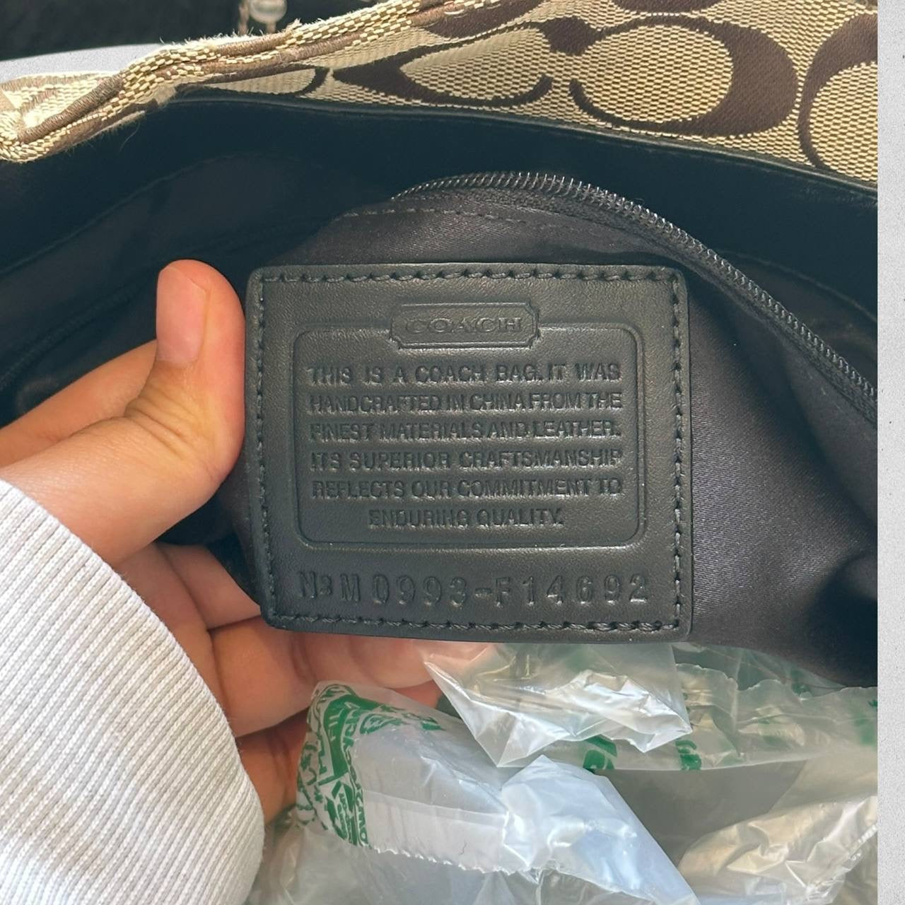 Authentic Vintage Coach Penelope Signature Shoulder Bag