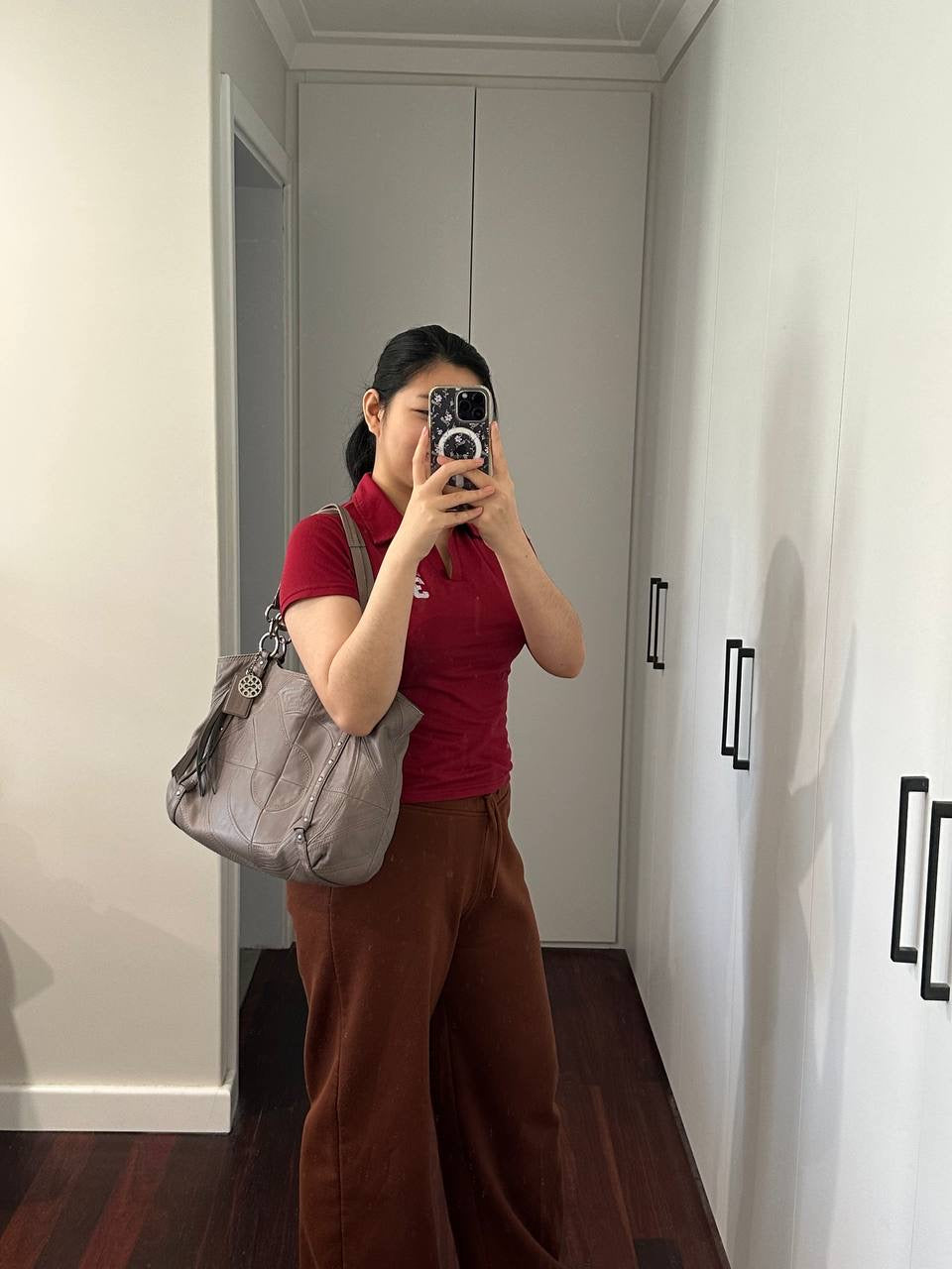 Authentic Vintage Coach Alexandra Leather Tote Bag