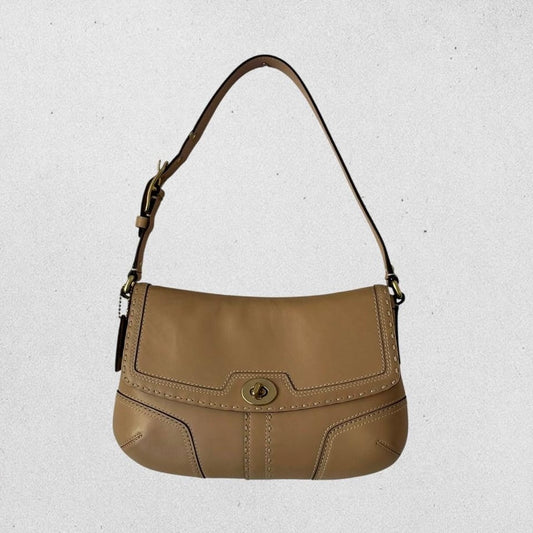 Authentic Vintage Coach Leather Shoulder Bag