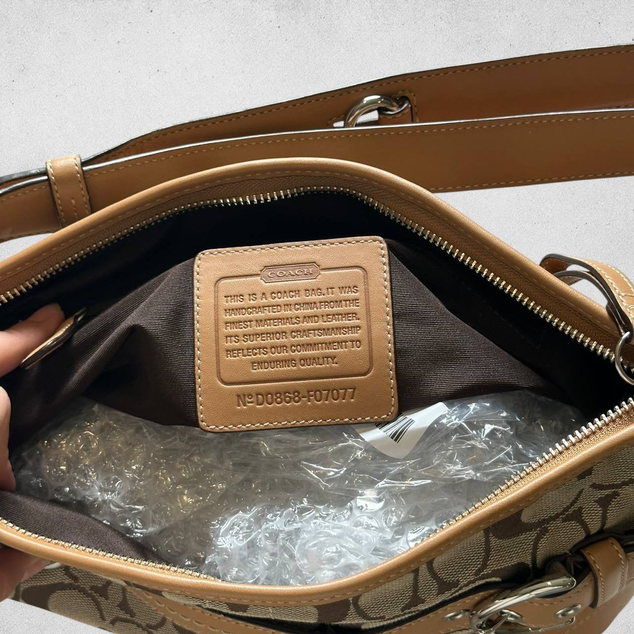 Authentic Vintage Coach Signture  Shoulder/Crossbody Bag