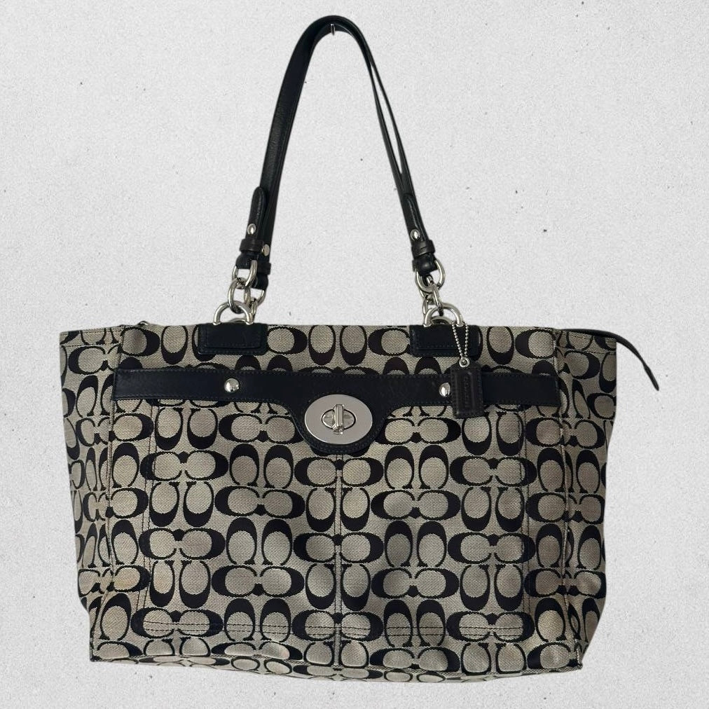 Authentic Vintage Coach Penelope Signature Tote Bag