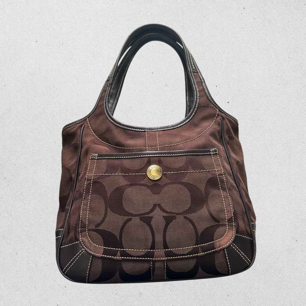 Authentic Vintage Coach Ergo Signature Shoulder Bag