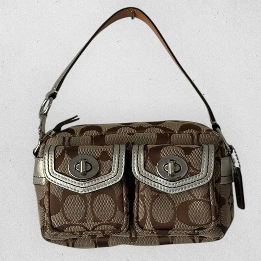 Authentic Rare Vintage Coach Legacy TurnLock Mini Shoulder Bag