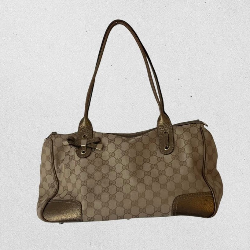 Authentic Vintage Gucci GG Princess Shoulder Bag