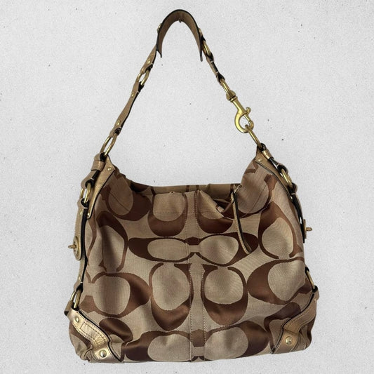 Authentic Vintage Coach Carly Signature Shoulder bag
