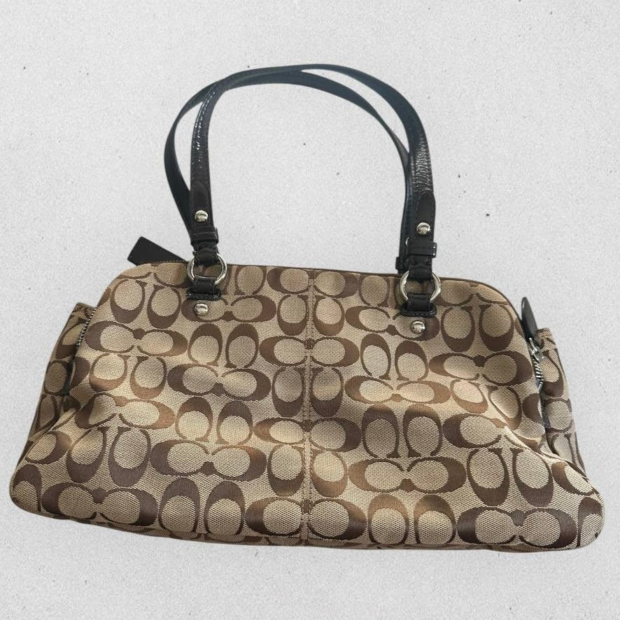 Authentic Vintage Coach Penelope Signature Bowling Bag