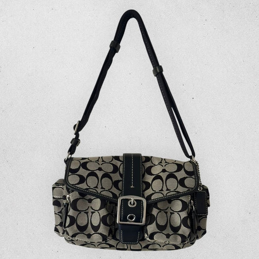 Authentic Vintage Coach Cargo Pocket Shoulder Bag