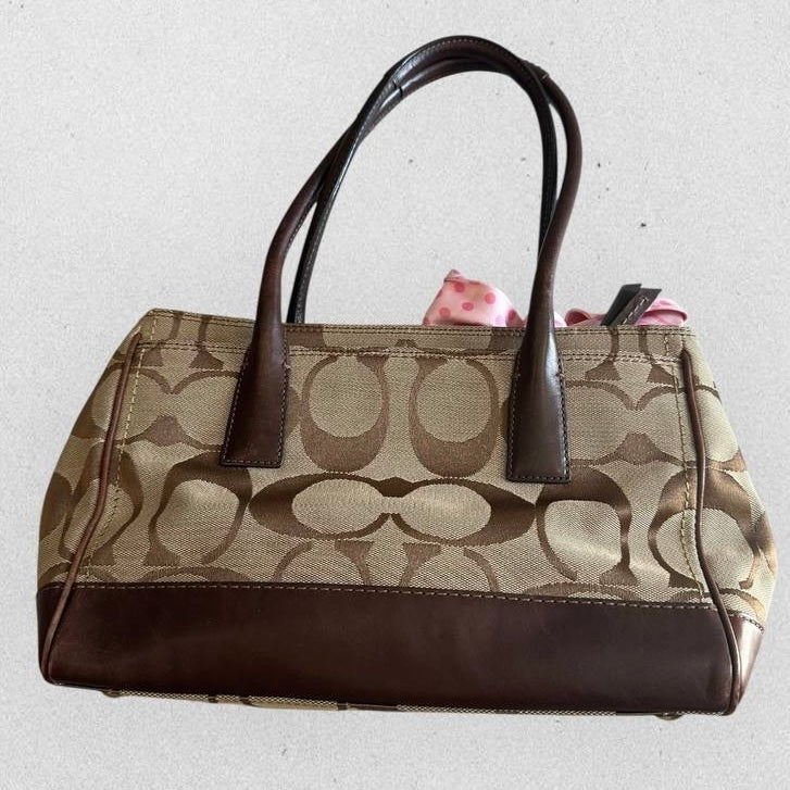 Authentic Vintage Coach Signature Madeline Shoulder Bag