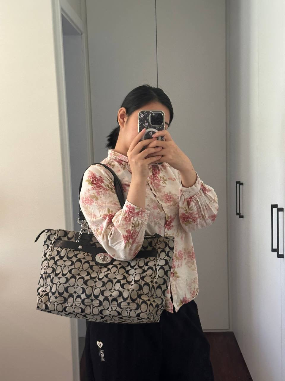 Authentic Vintage Coach Penelope Signature Tote Bag