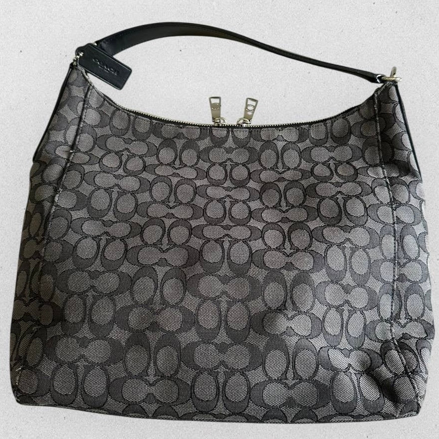 Authentic Vintage Coach Signature Hobo Bag