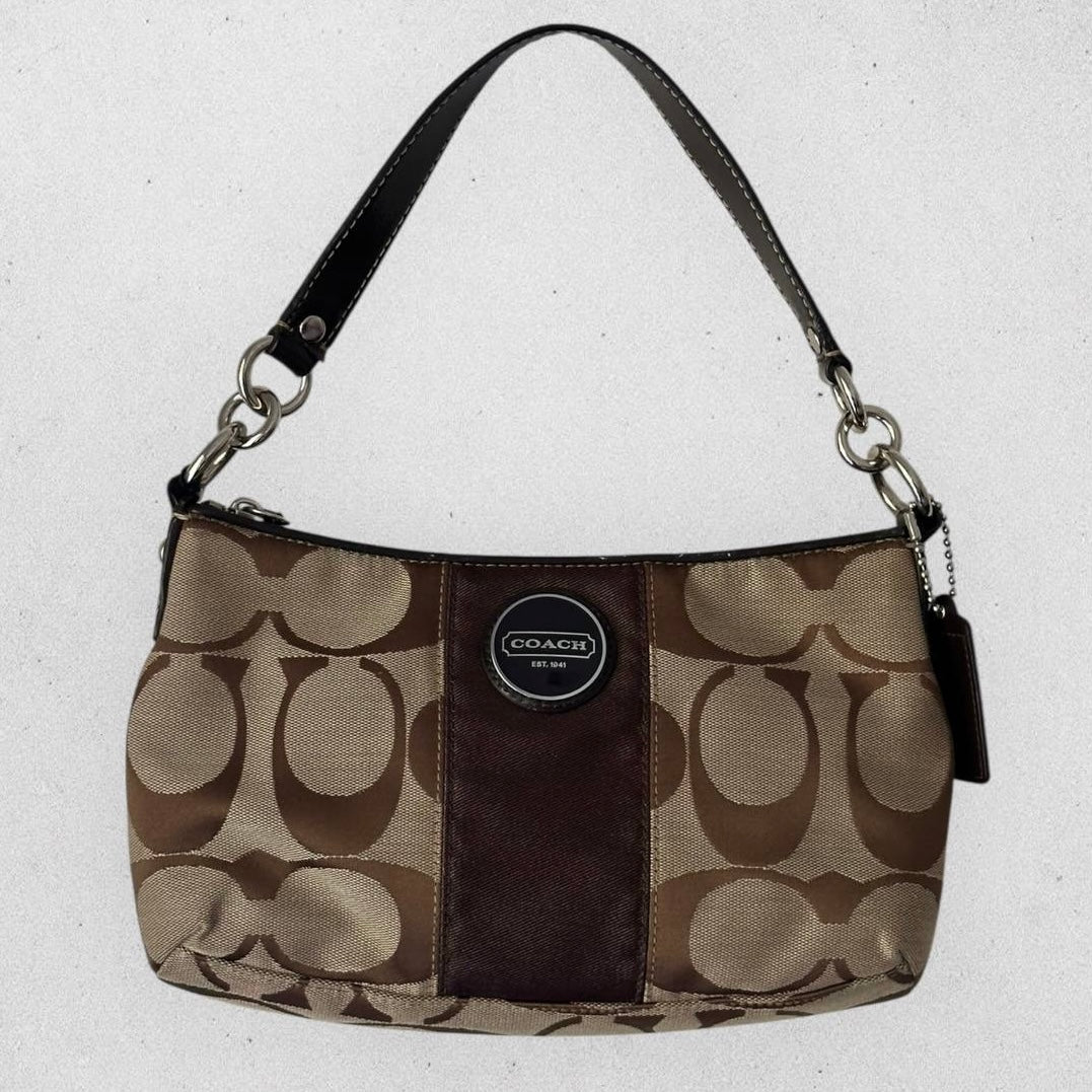 Authentic Vintage Coach Poppy Signature Shoulder Bag