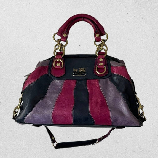 Authentic Vintage Coach Madison Ombre Limited Edition Leather Shoulder Bag