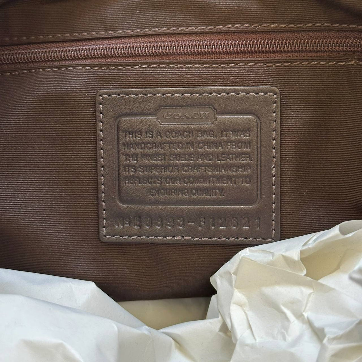 Authentic Vintage Coach Satchel Shoulder Bag