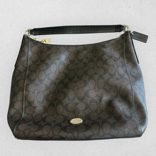 Authentic Vintage Coach Signature Hobo Bag