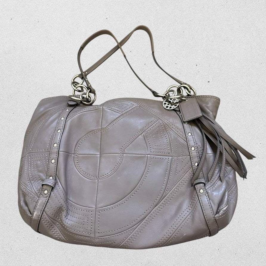 Authentic Vintage Coach Alexandra Leather Tote Bag