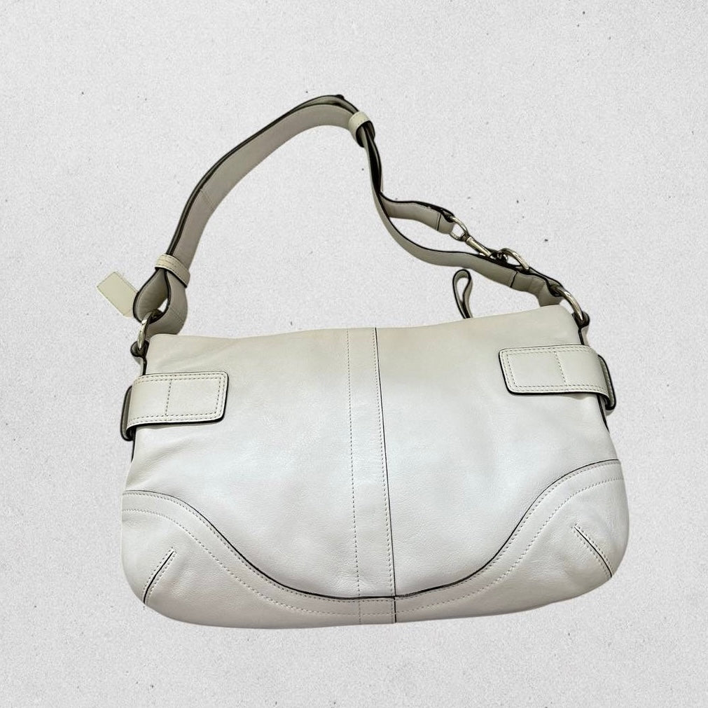 Authentic Vintage Coach Signature Shoulder/Crossbody Bag