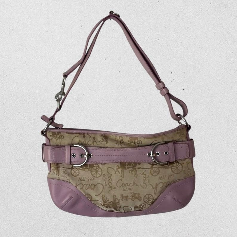 Authentic Vintage Coach Signture  Shoulder/Crossbody Bag