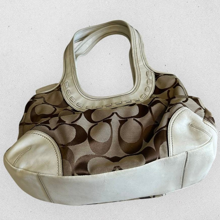 Authentic Vintage Coach Ergo Kisslock Tote Bag