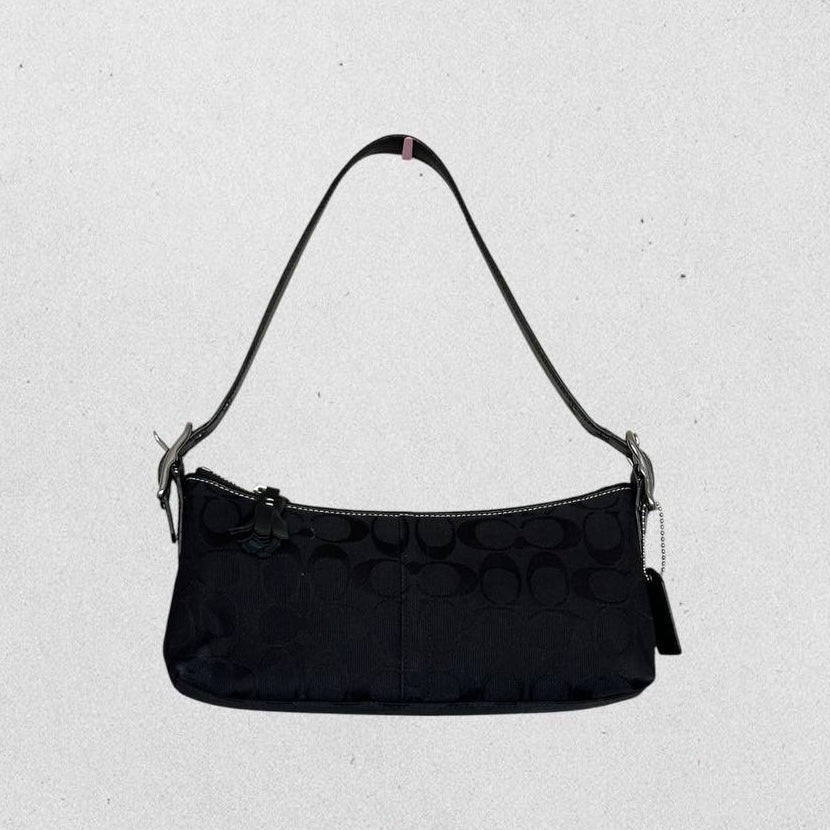 Authentic Vintage Coach Signature Shoulder Bag