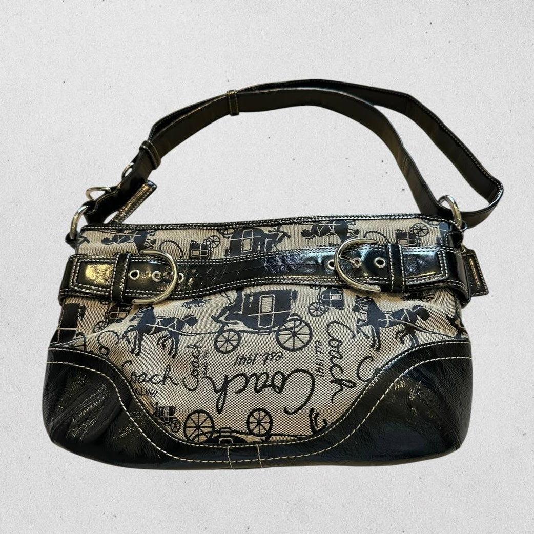 Authentic Vintage Coach Signture  Shoulder/Crossbody Bag