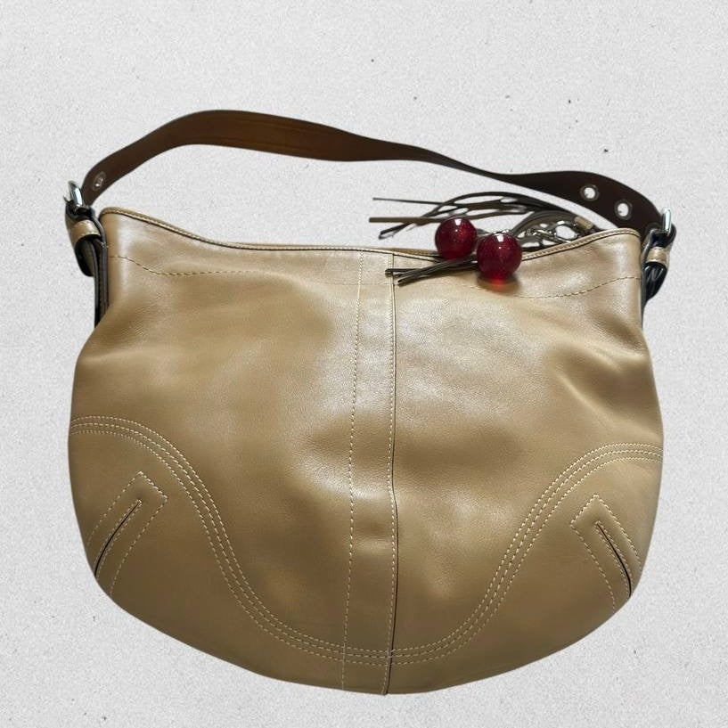 Authentic Vintage Coach Leather Hobo Bag