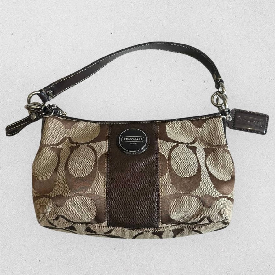 Authentic Vintage Coach Poppy Signature Shoulder Bag