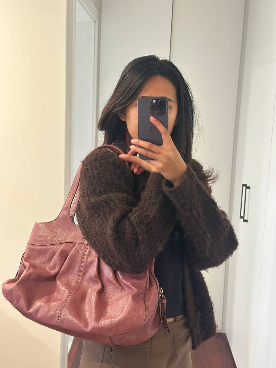 Authentic Vintage Coach Lexi Leather Shoulder Bag
