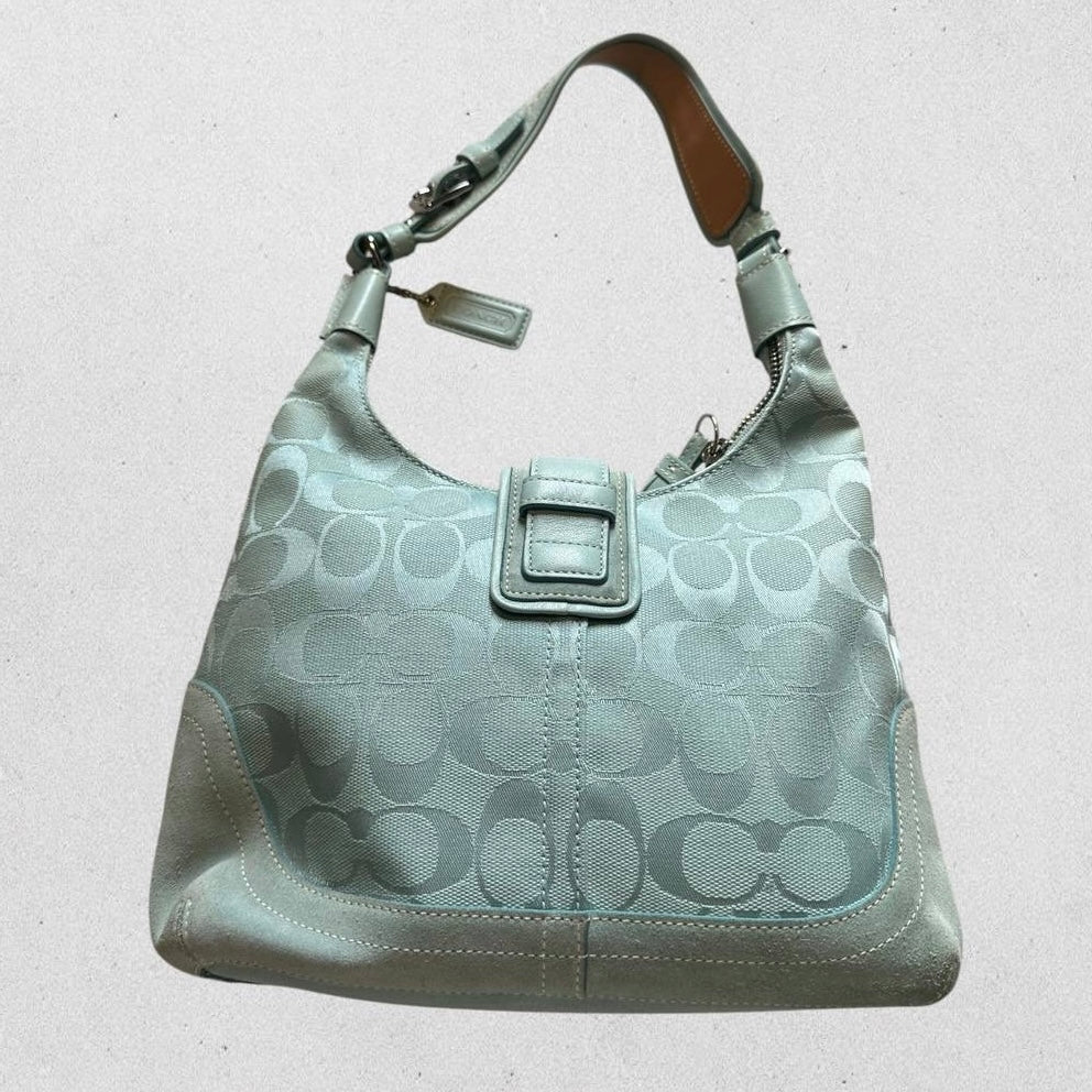 Authentic Vintage Coach Y2K Hampton Shoulder Bag Rare