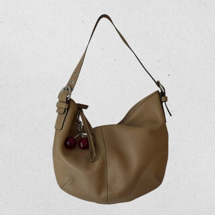 Authentic Vintage Coach Leather Hobo Bag