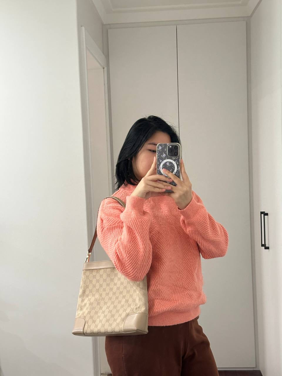 Authentic Vintage Gucci GG Tote Bag