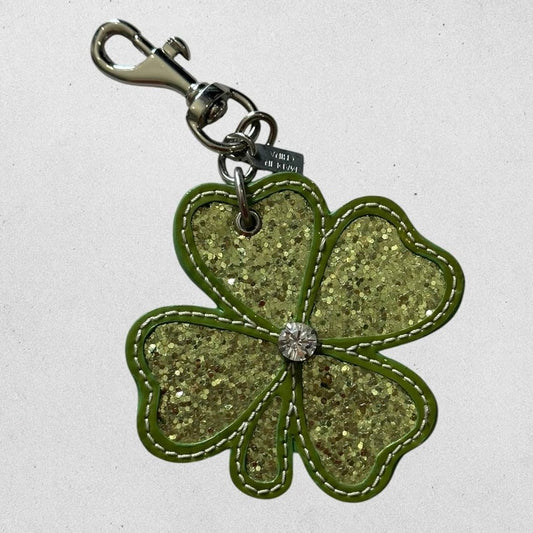 Authentic Coach Clover Bag Charm