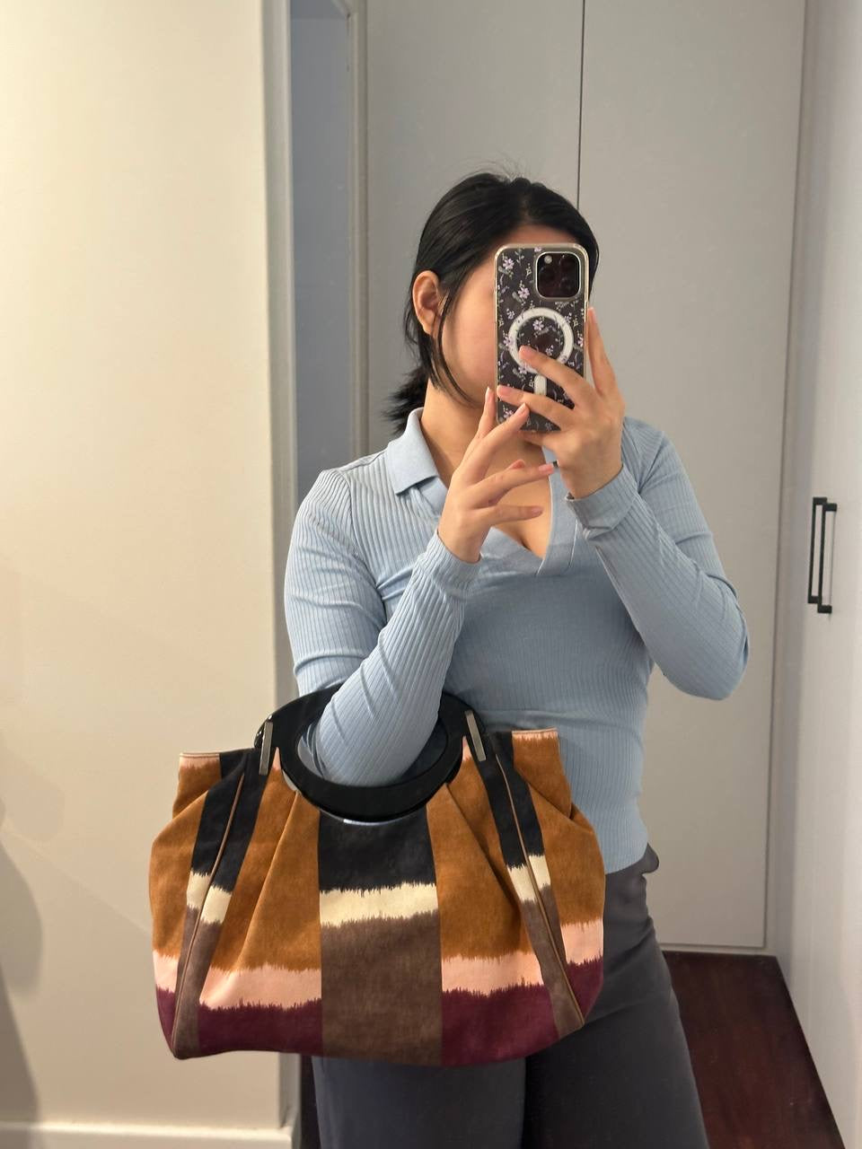 Authentic Marni Multicolour Fabric Bag