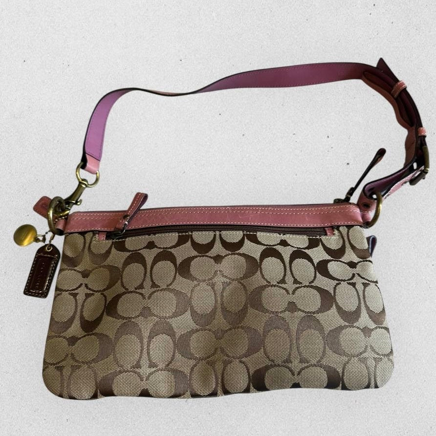 Authentic Vintage Coach Signature Waist/Shoulder Bag